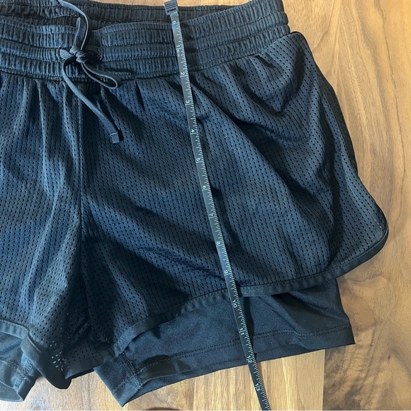 Champion Black Elastic Waist Athletic Running Workout Gym Shorts Size Large - Picture 4 of 7